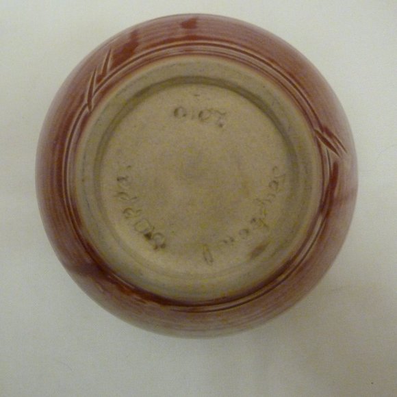 Handcrafted North Carolina Art Pottery 5 Inch 2-Handled Bowl by L3 Smith Pottery - Picture 6 of 14